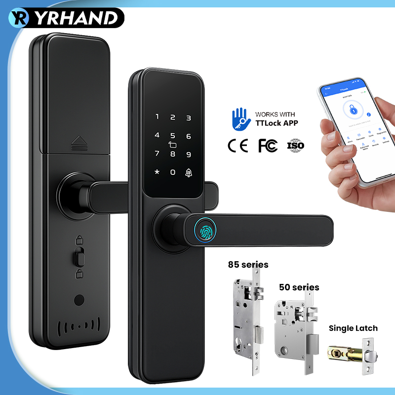 Home Security Keypad - Bluetooth TTLock Uygulaması Parmak İzi Kilidi
