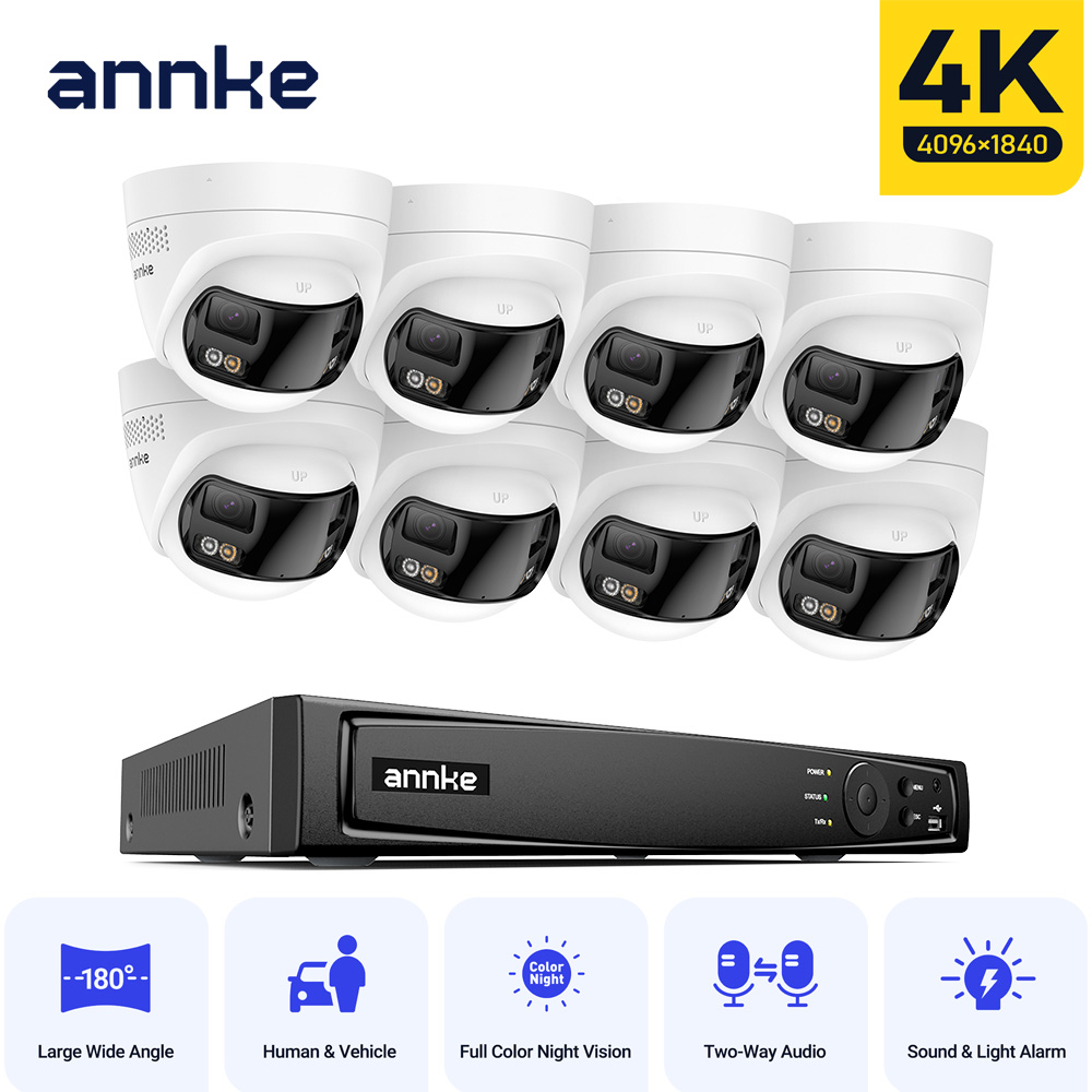 Home Security Outdoor Camera System - ANNKE 4K Dış Mekan Video Güvenlik