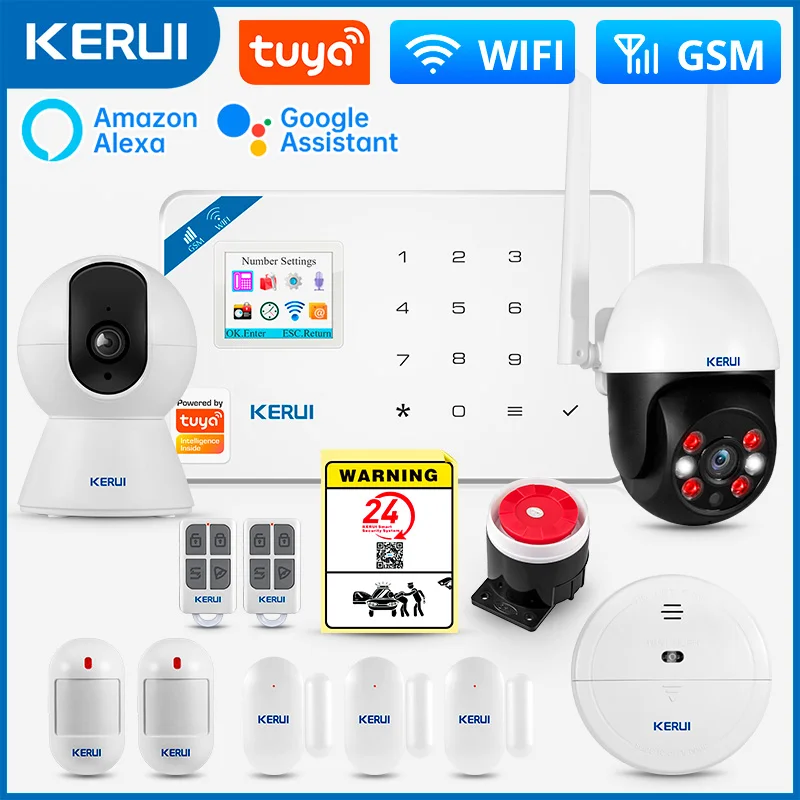 Home Security Google Camera - KERUI W181 Alarm Sistemi Güvenlik Ev