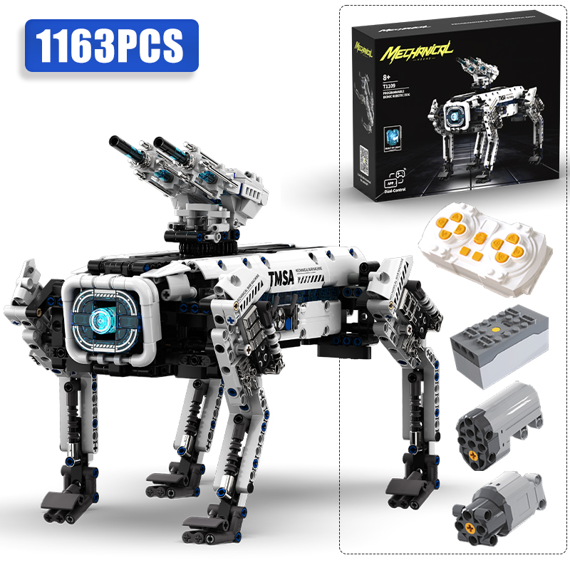 Home Security Robot Dog - Teknik STEM Programlama Robot Savaş Köpeği