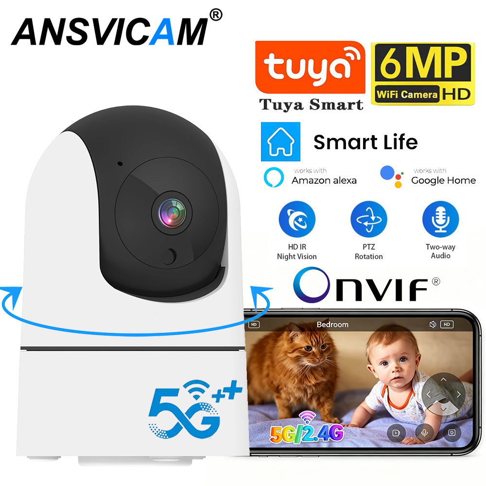 2K 6MP Mini 5G Wifi Tuya IP Ka - Home Security Google Camera incelemesi ve fiyatı