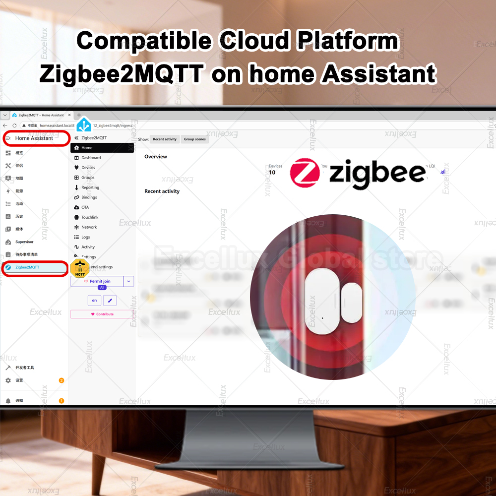 Zigbee 3.0 Kapı Pencere Sensör - Home Security Gadgets incelemesi ve fiyatı