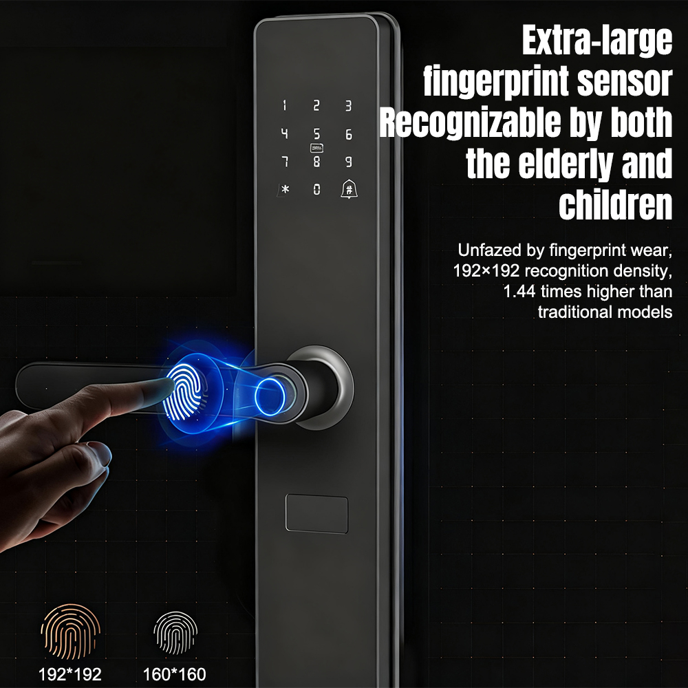 Akıllı Parmak İzi Kapı Kolu Ki - Home Security Keypad incelemesi ve fiyatı