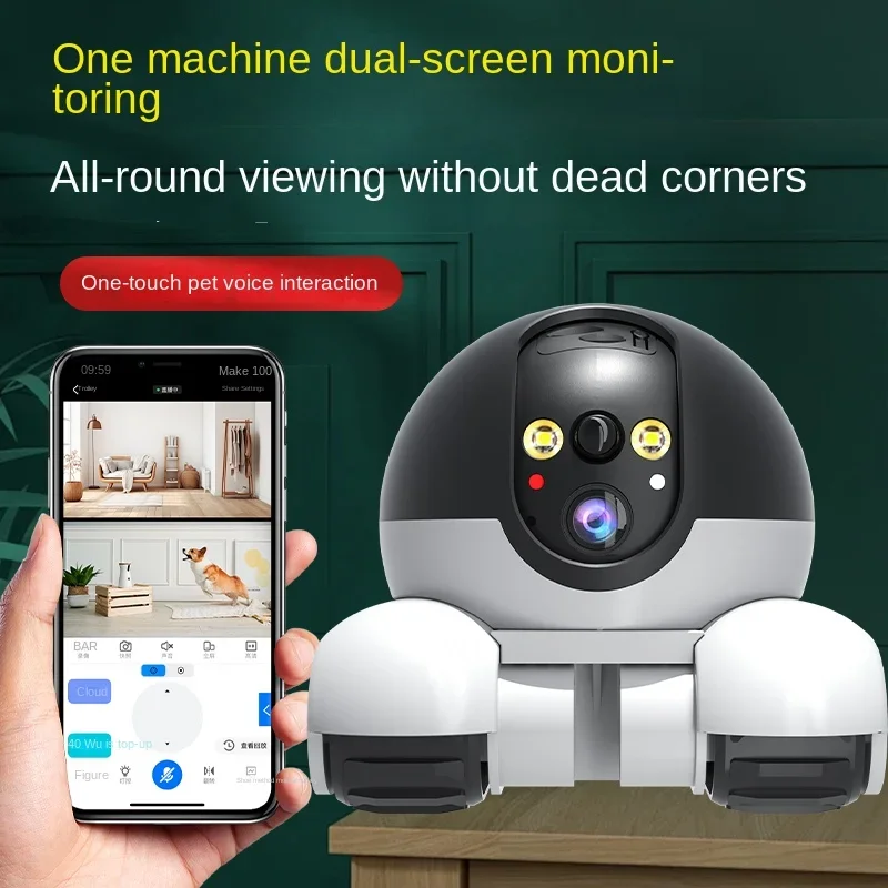 2MP IP Kamera 5G WiFi Akıllı E - Home Security Robot incelemesi ve fiyatı
