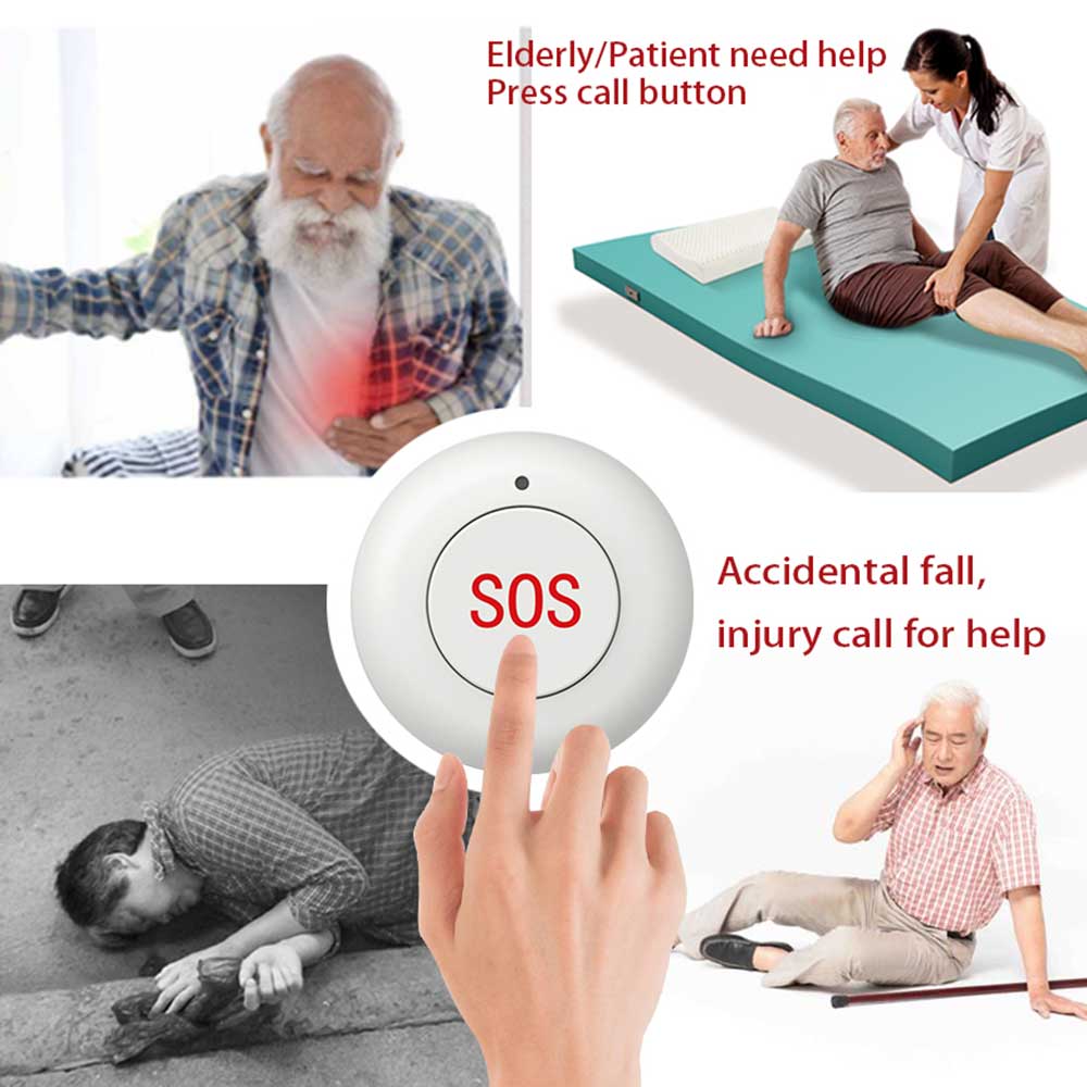 Kablosuz SOS Düğmesi Akıllı Ev - Home Security Gadgets incelemesi ve fiyatı