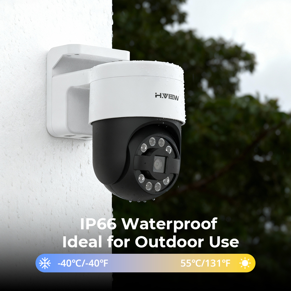 H.view 8Ch 4K 5MP 8MP Cctv Güv - Home Security Outdoor Camera System incelemesi ve fiyatı