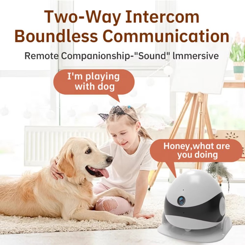 Kablosuz 2K HD Mobil Evcil Hay - Home Security Robot Dog incelemesi ve fiyatı