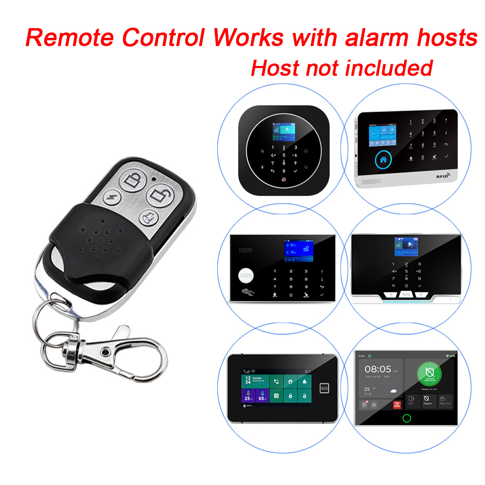433MHz Kablosuz Uzaktan Kumand - Home Security Gadgets incelemesi ve fiyatı