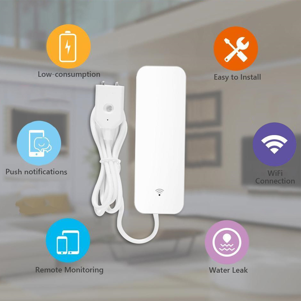Tuya WiFi Su Kaçak Sensörü, Su - Home Security Gadgets incelemesi ve fiyatı