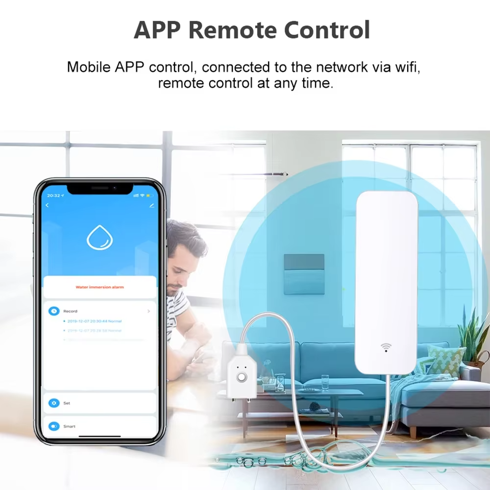 ZigBee WiFi Su Kaçak Sensörü S - Home Security Gadgets incelemesi ve fiyatı