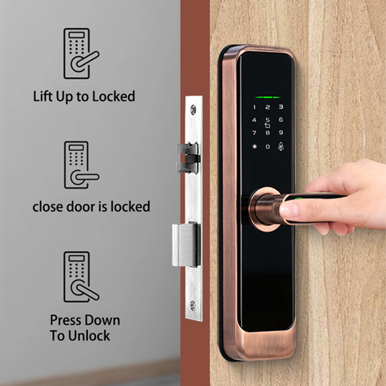 Dijital Akıllı Kapı Kilidi Şif - Home Security Electronics incelemesi ve fiyatı