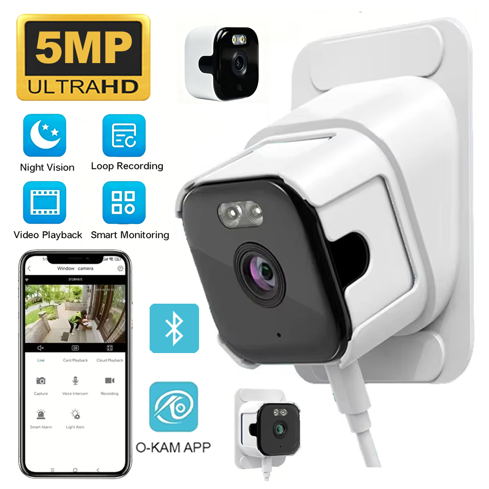 5MP Pencere Güvenlik Kamerası  - Home Security Google Camera incelemesi ve fiyatı