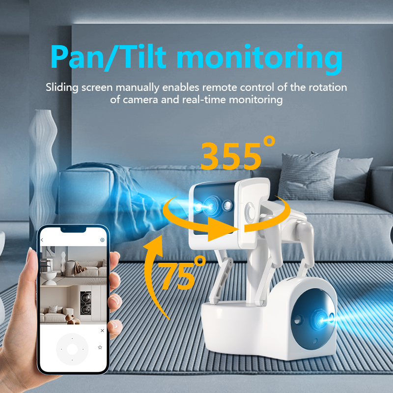 1080P 5G Çift Lens Robot Köpek - Home Security Robot Dog incelemesi ve fiyatı