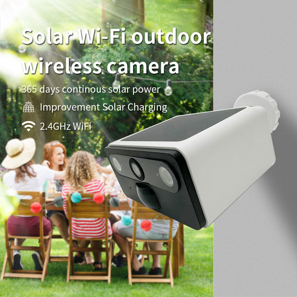 2K Tuya Güneş Güvenlik Kameras - Home Security Google Camera incelemesi ve fiyatı