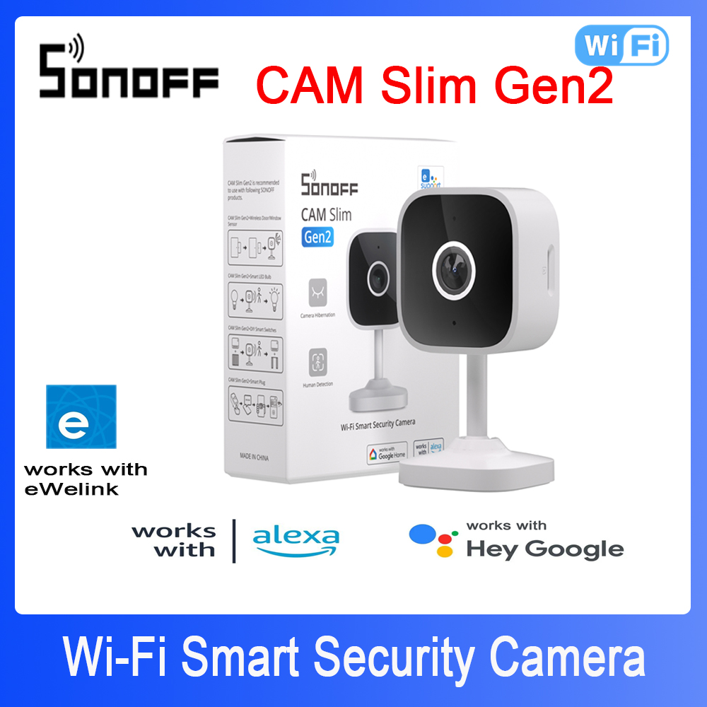 SONOFF CAM İnce Gen2 WiFi Akıl - Home Security Google Camera incelemesi ve fiyatı