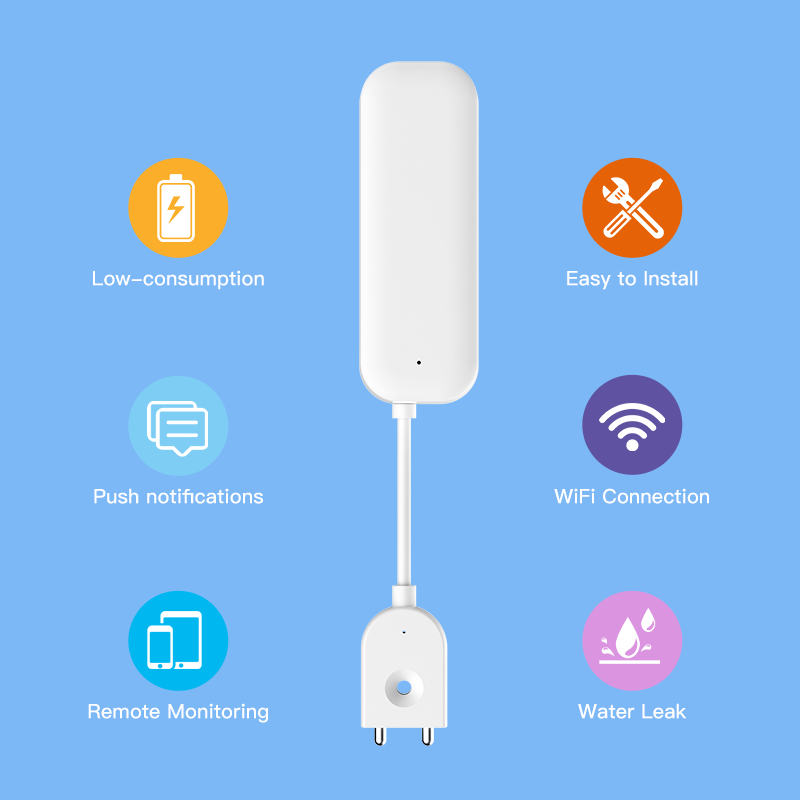 Tuya WiFi ZigBee Su Sensörü Ka - Home Security Gadgets incelemesi ve fiyatı