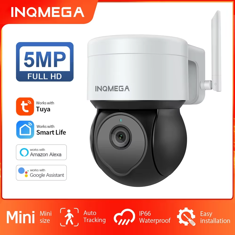 INQMEGA 5MP Tuya Açık PTZ Kame - Home Security Google Camera incelemesi ve fiyatı