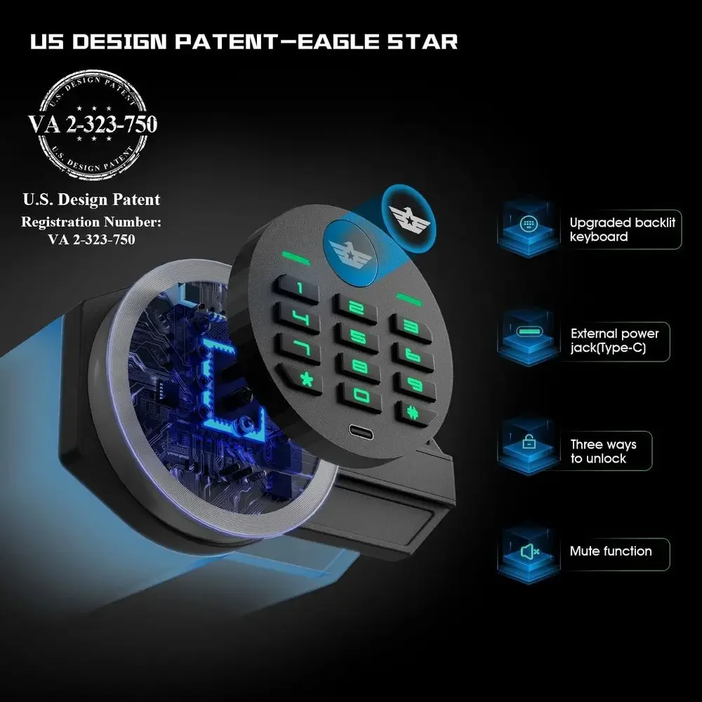 6.0 Kübik İnç Su Geçirmez Güve - Home Security Keypad incelemesi ve fiyatı
