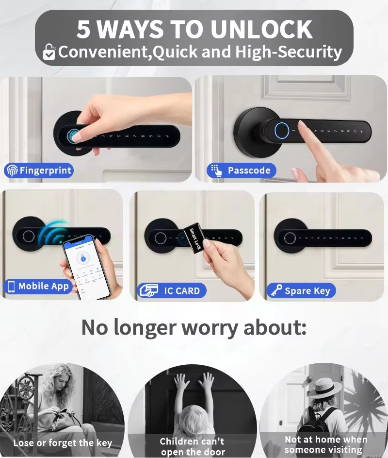 TTLock Akıllı Dijital Kapı Kil - Home Security Keypad incelemesi ve fiyatı